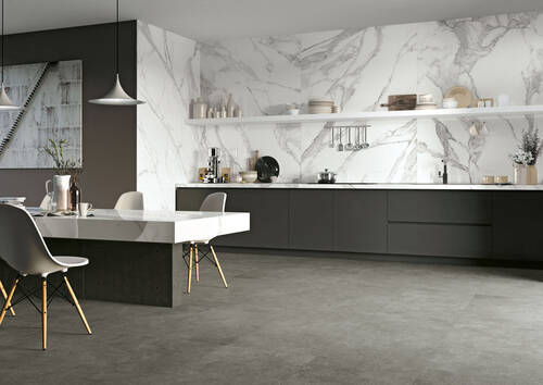 Mirage GrandiLastre Kitchen JW12 NM02 Bianco Lunensis